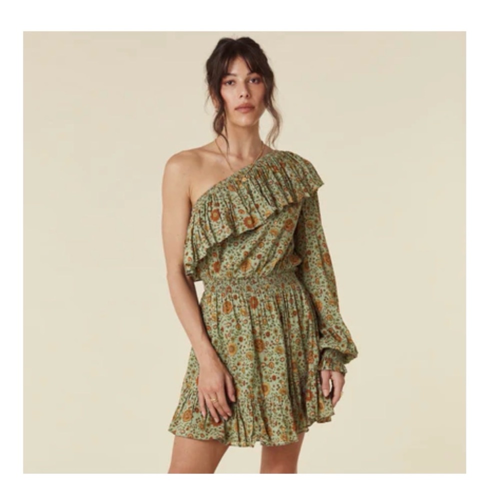 NWT Spell Lady Untamed One-Shoulder Mini Dress